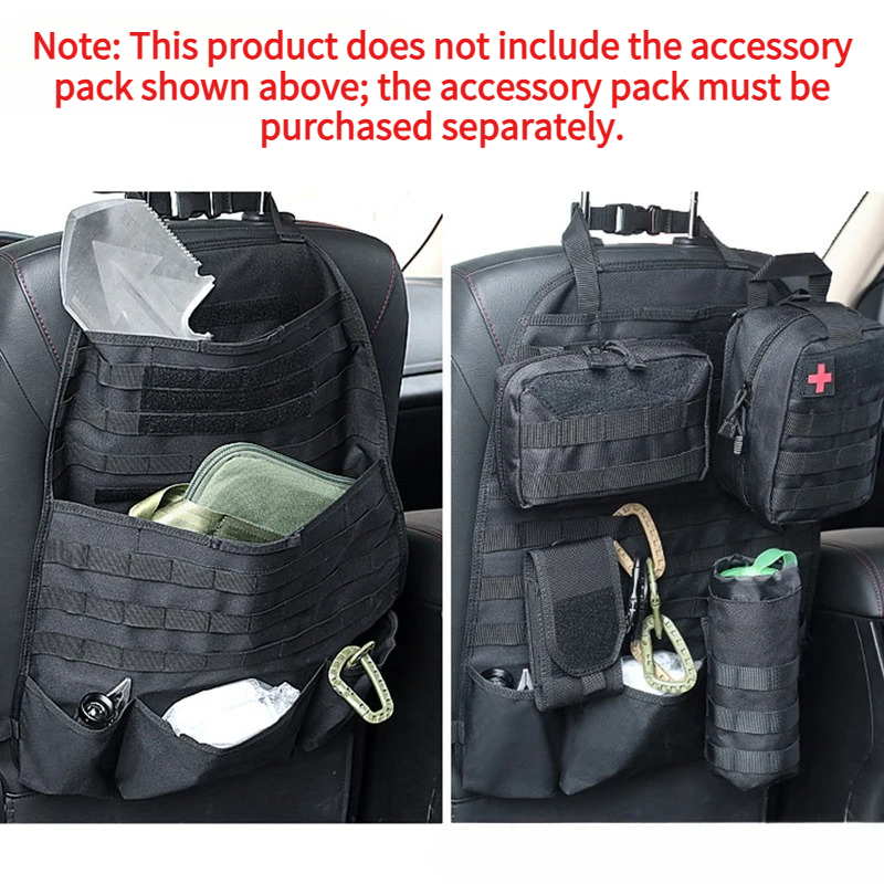 Outdoor Hunting Vehicle - Organizador Táctico MOLLE para Respaldo de