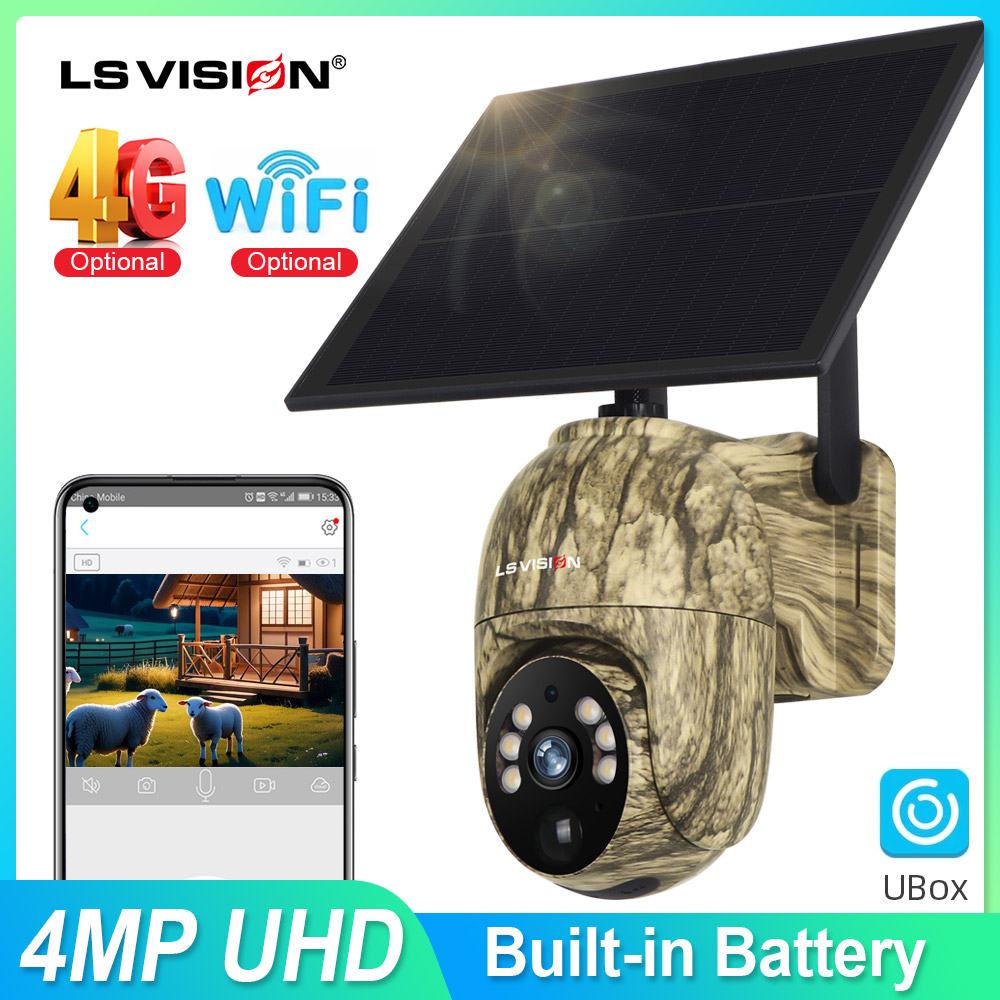 Outdoor Hunting Camera Wireless - LS VISION 2K Cámara de seguridad