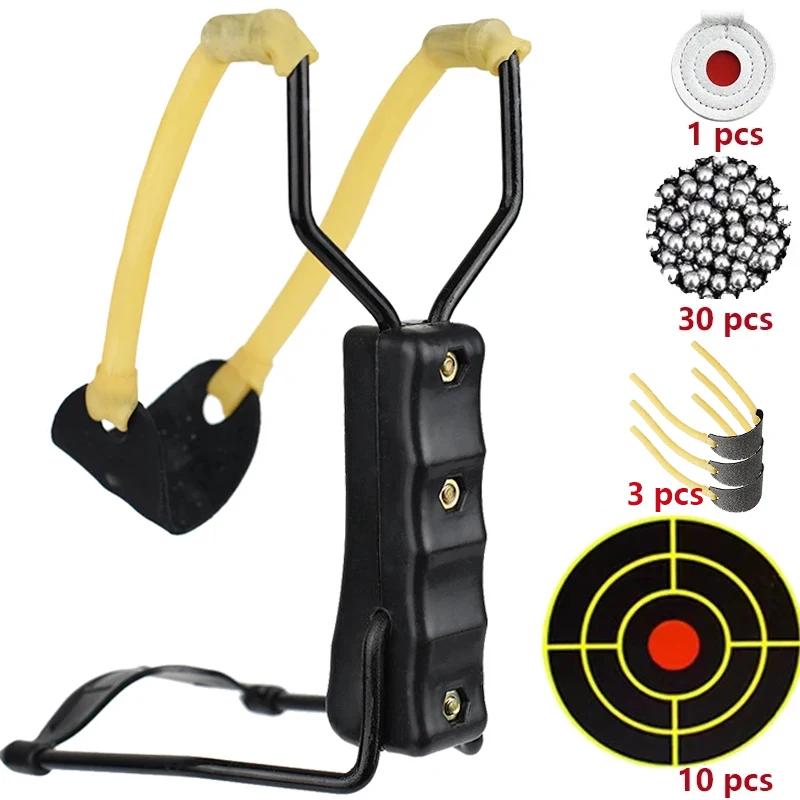 Outdoor Hunting Launcher - Soporte de muñeca Slingsshot plegable asistencia
