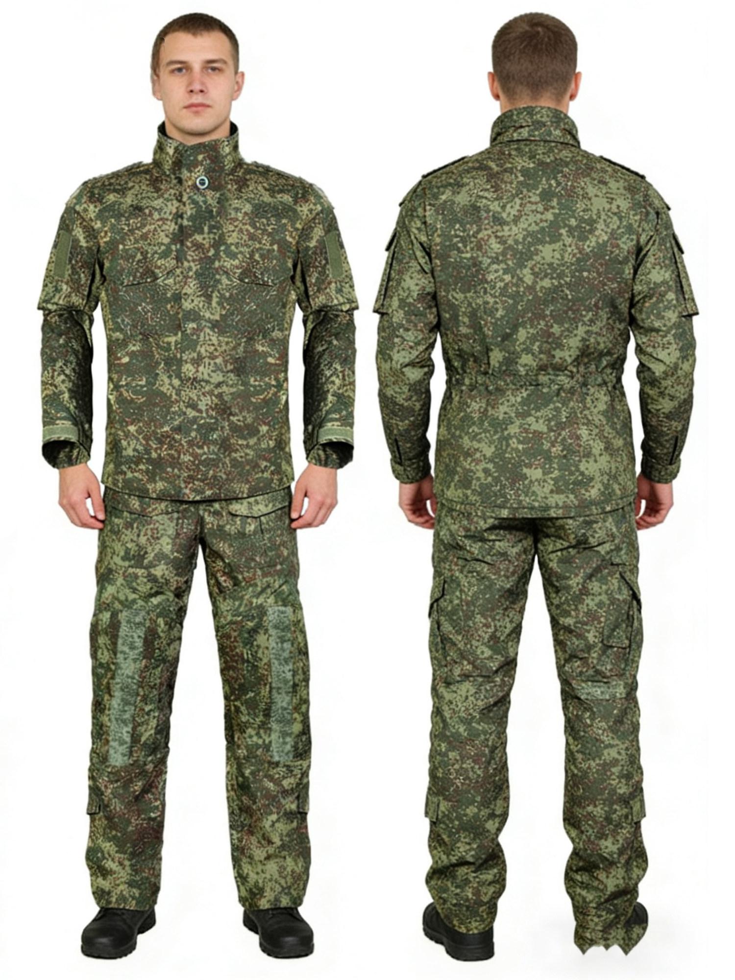 Camouflage Hunting Jacket - Conjunto de Camuflaje Ruso, Uniforme Militar