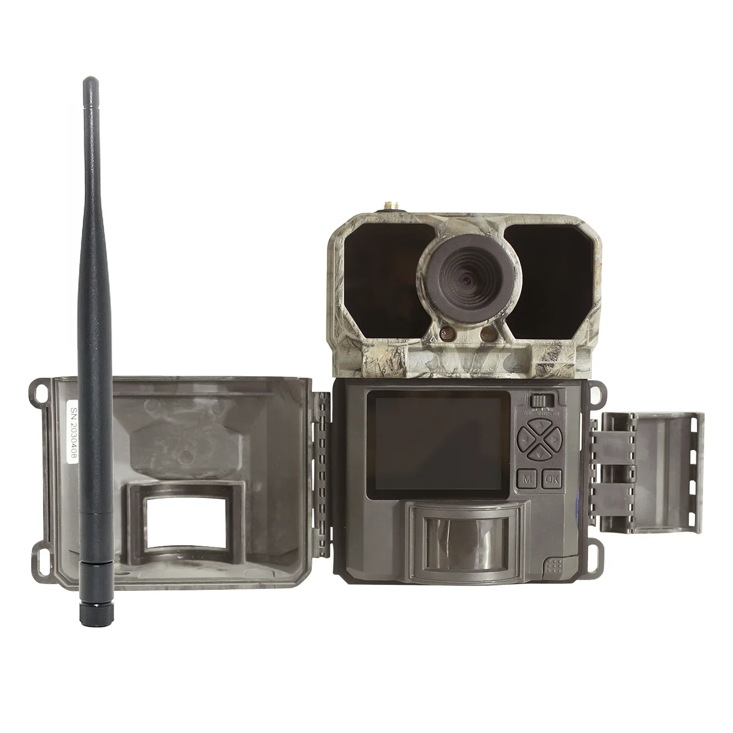 Outdoor Hunting Camera Wireless - Cámara de Caza 4G, 30MP/1080P, Inalámbrica,
