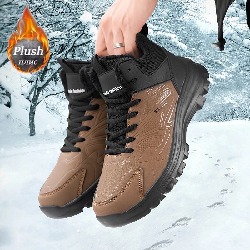 Outdoor Hunting Lights - ELUVA Botas de nieve para hombre,