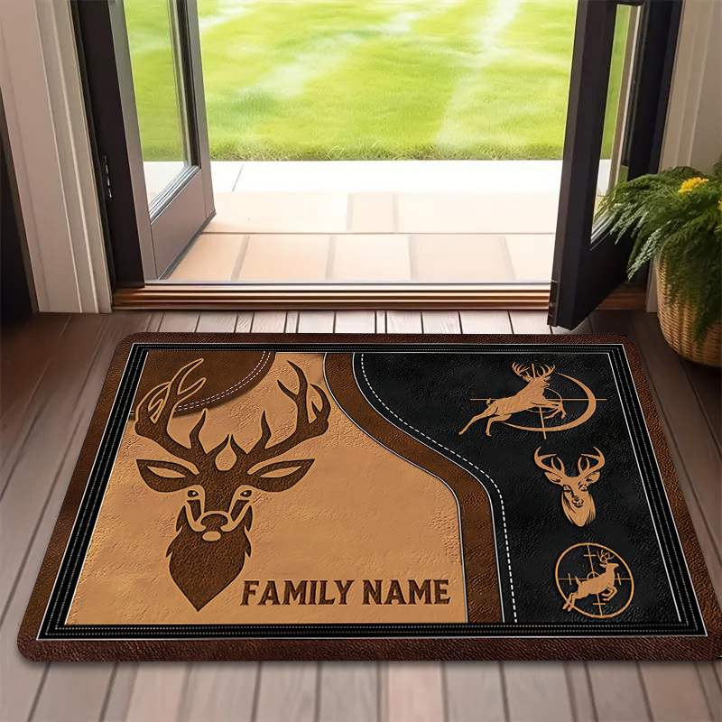 VIKAMA Alfombra con diseño de  - Hunting Outdoor Rug reseña y precio