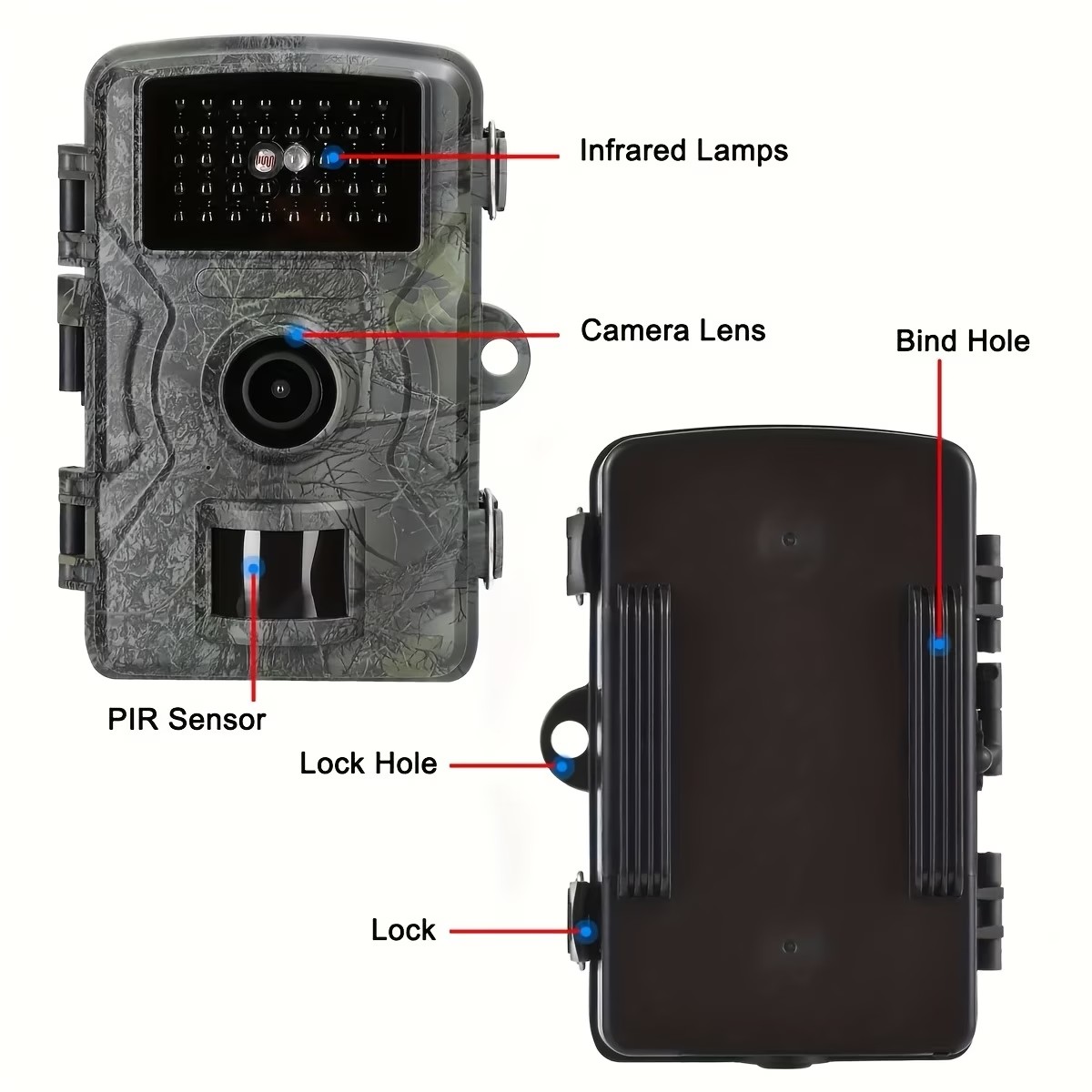 Cámara de rastreo para caza al - Outdoor Hunting Camera Wireless reseña y precio