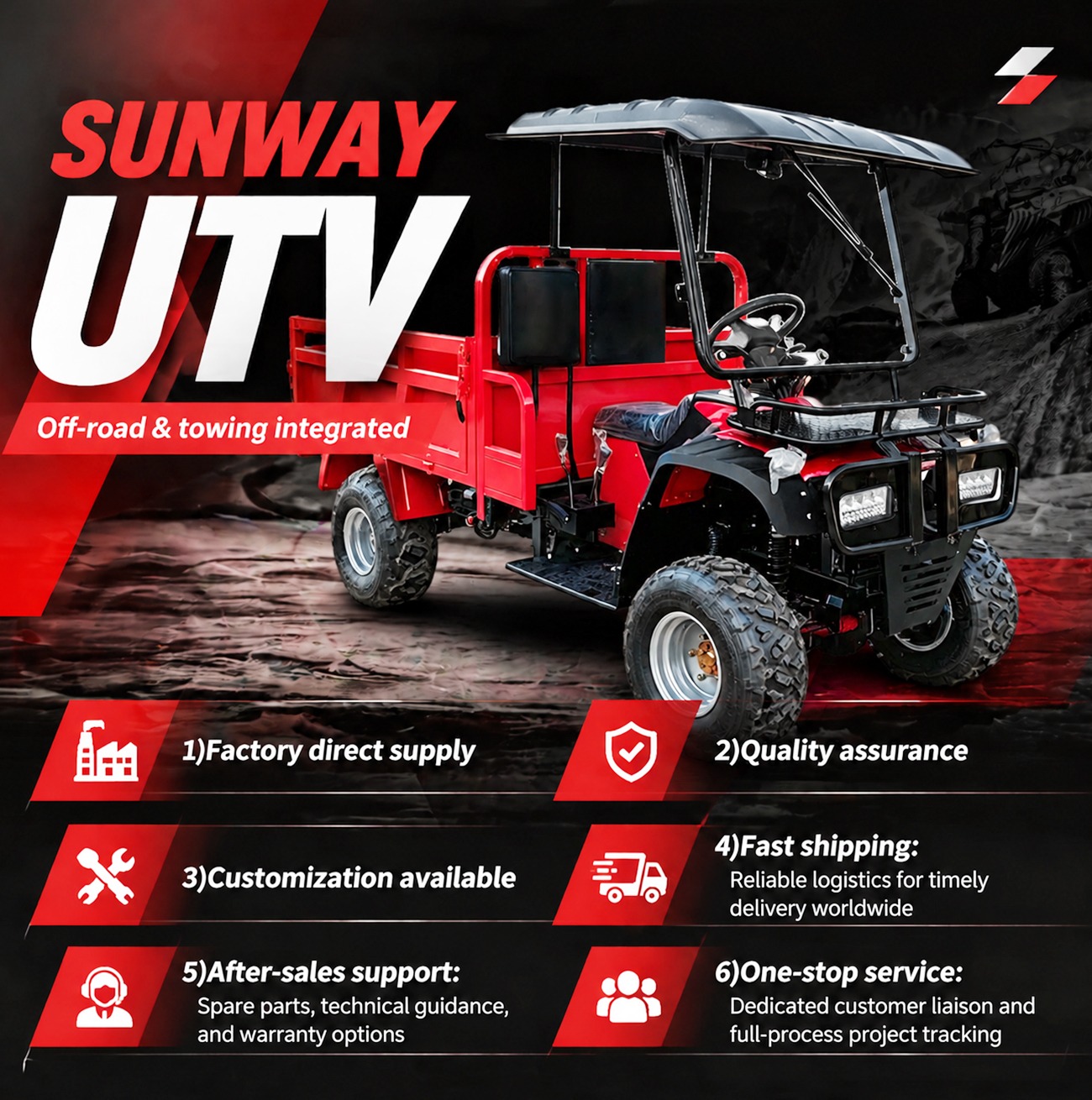 Vehículo Utilitario Agrícola A - Outdoor Hunting Vehicle reseña y precio