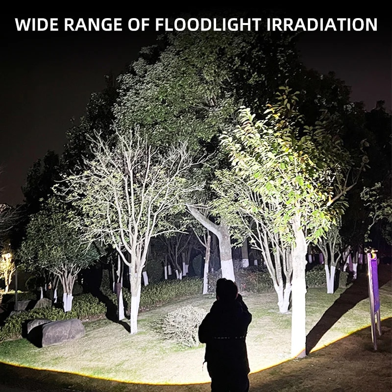 Linterna LED portátil recargab - Outdoor Hunting Lights reseña y precio