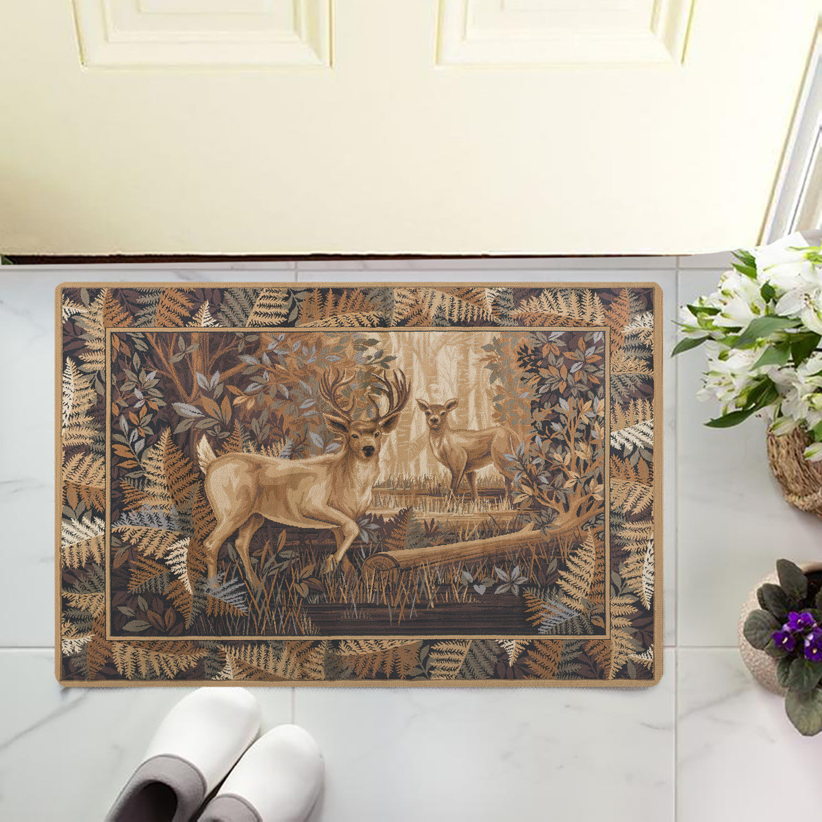 Alfombra de franela Royal Vint - Hunting Outdoor Rug reseña y precio