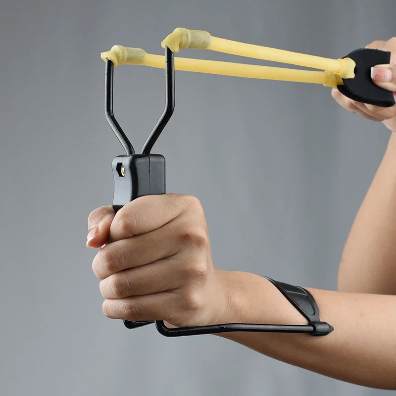 Soporte de muñeca Slingsshot p - Outdoor Hunting Launcher reseña y precio
