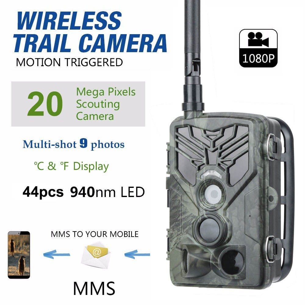 SuntekCam HC-810LTE 20MP cámar - Outdoor Hunting Camera Wireless reseña y precio