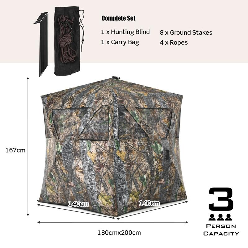 Refugio Portátil para Caza con - Hunting & Outdoor Supplies Carterton Reviews reseña y precio