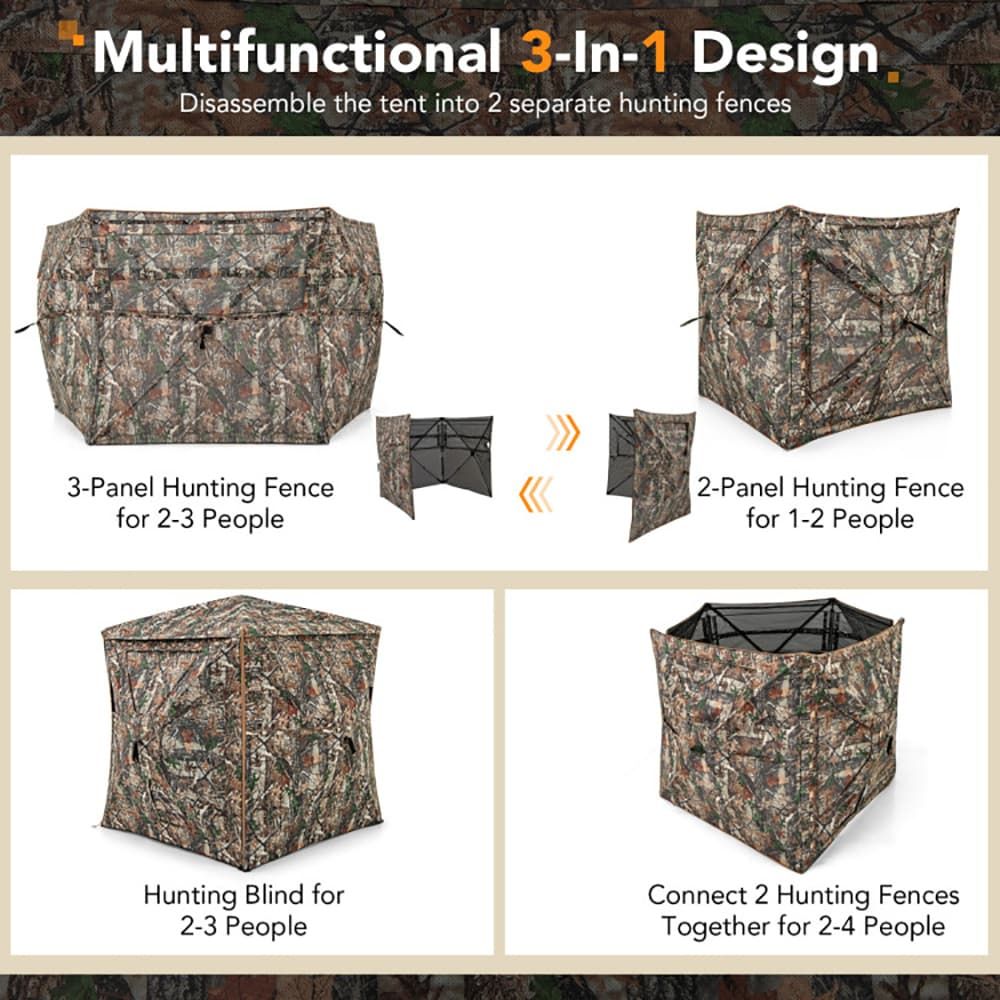 Refugio de Caza Desmontable 5  - Hunting & Outdoor Supplies Carterton Reviews reseña y precio