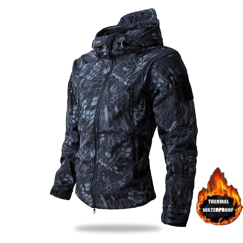 Chaquetas militares de inviern - Camouflage Hunting Jacket reseña y precio
