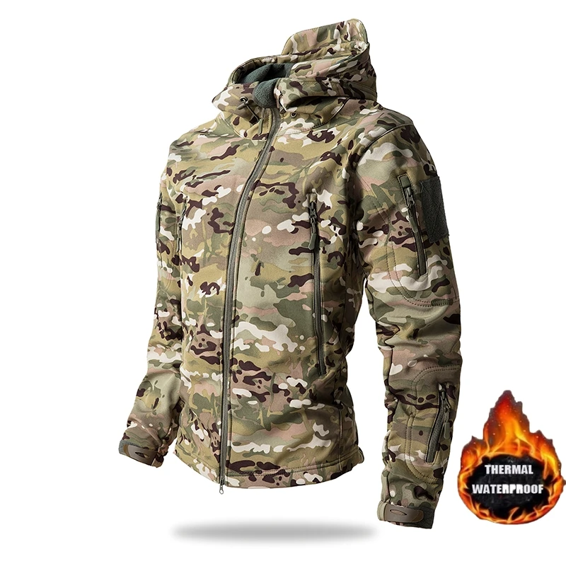 Chaquetas militares de inviern - Camouflage Hunting Jacket reseña y precio