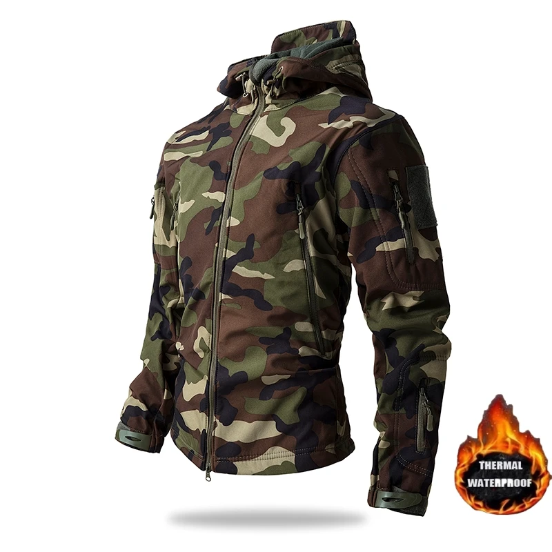 Chaquetas militares de inviern - Camouflage Hunting Jacket reseña y precio