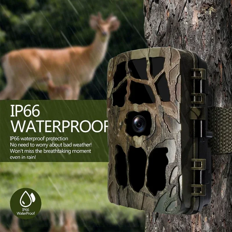 H982 IP66 impermeable 4K infra - Outdoor Hunting Camera Wireless reseña y precio