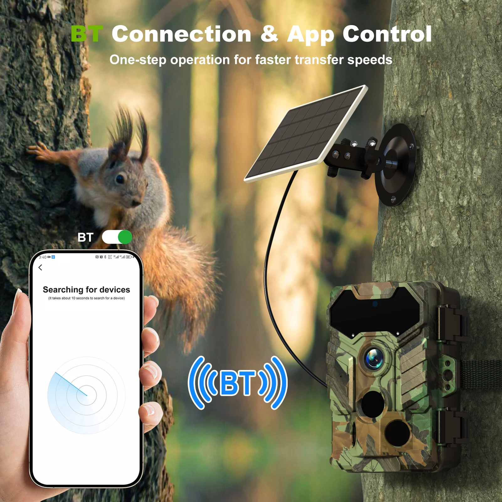 Cámara Solar para exteriores,  - Outdoor Hunting Camera Wireless reseña y precio