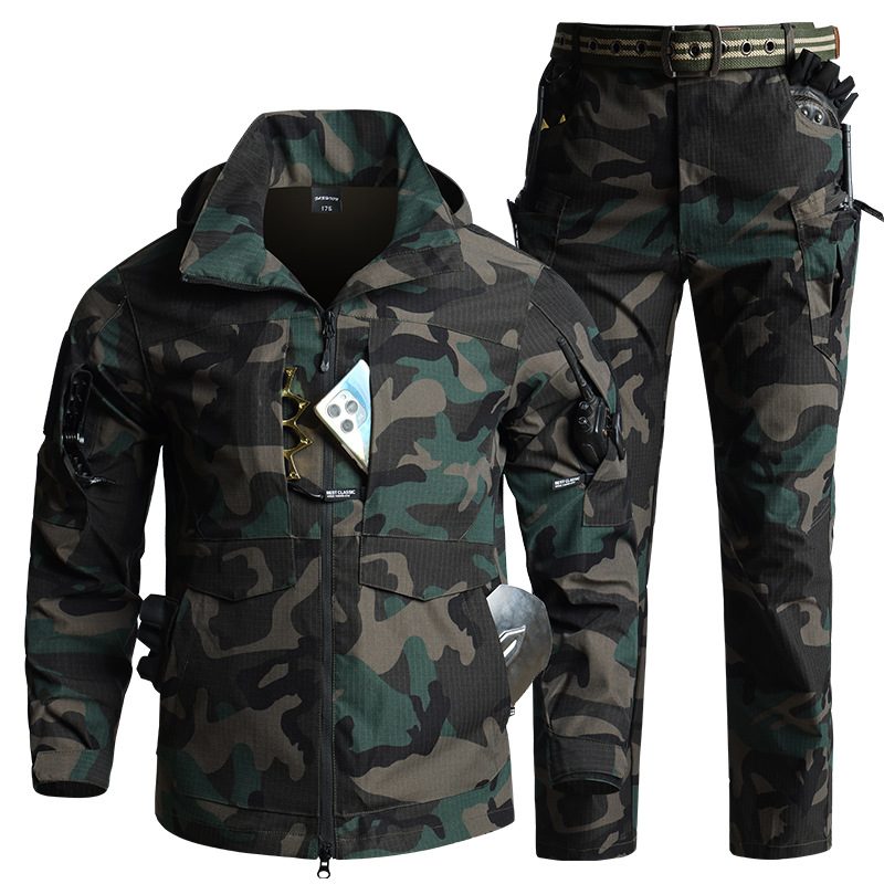 Conjunto de Ropa Táctica de Ca - Camouflage Hunting Jacket reseña y precio