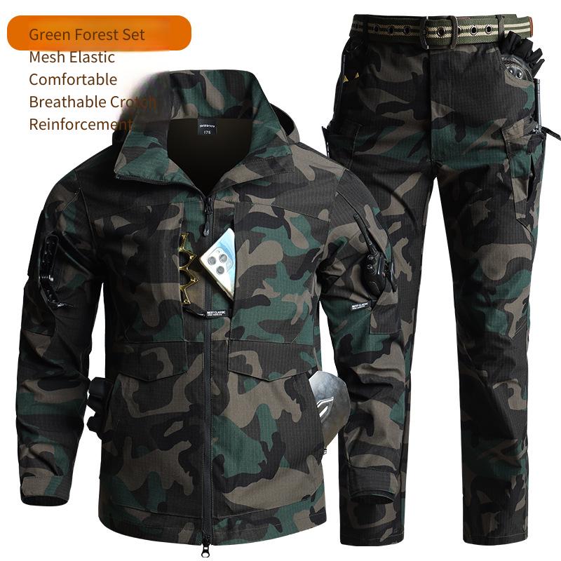 Conjunto de Ropa Táctica de Ca - Camouflage Hunting Jacket reseña y precio