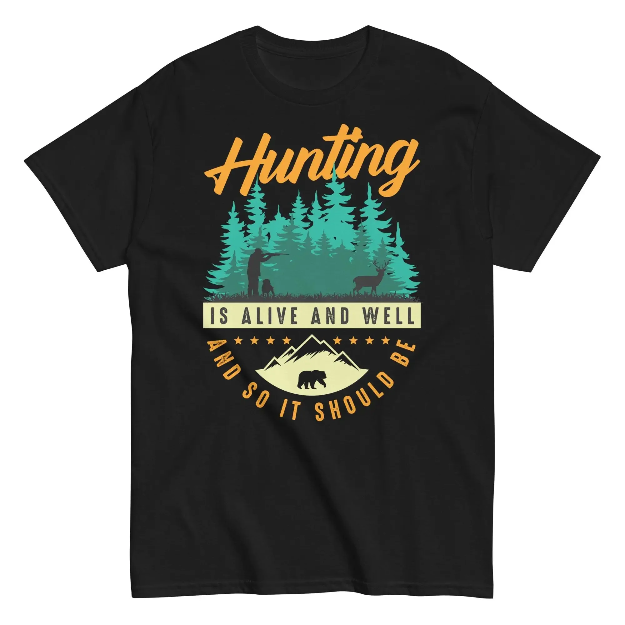 Camiseta I Should Be Hunting c - Wildman Hunting & Outdoor Reviews reseña y precio