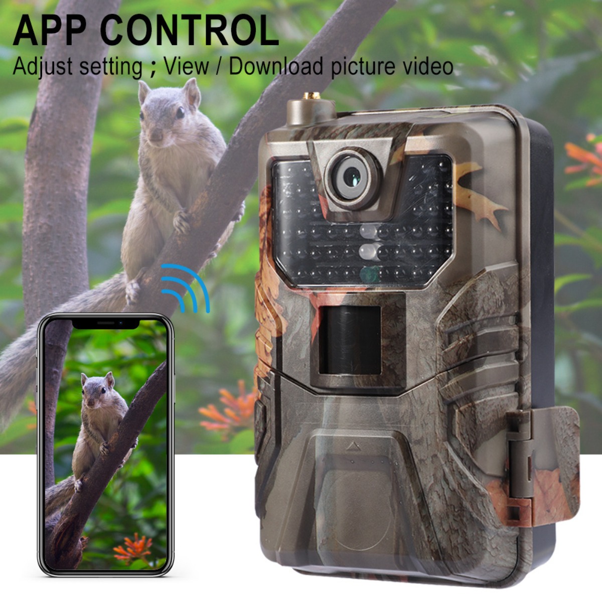 Cámara de Caza 4K con Wifi par - Outdoor Hunting Camera Wireless reseña y precio